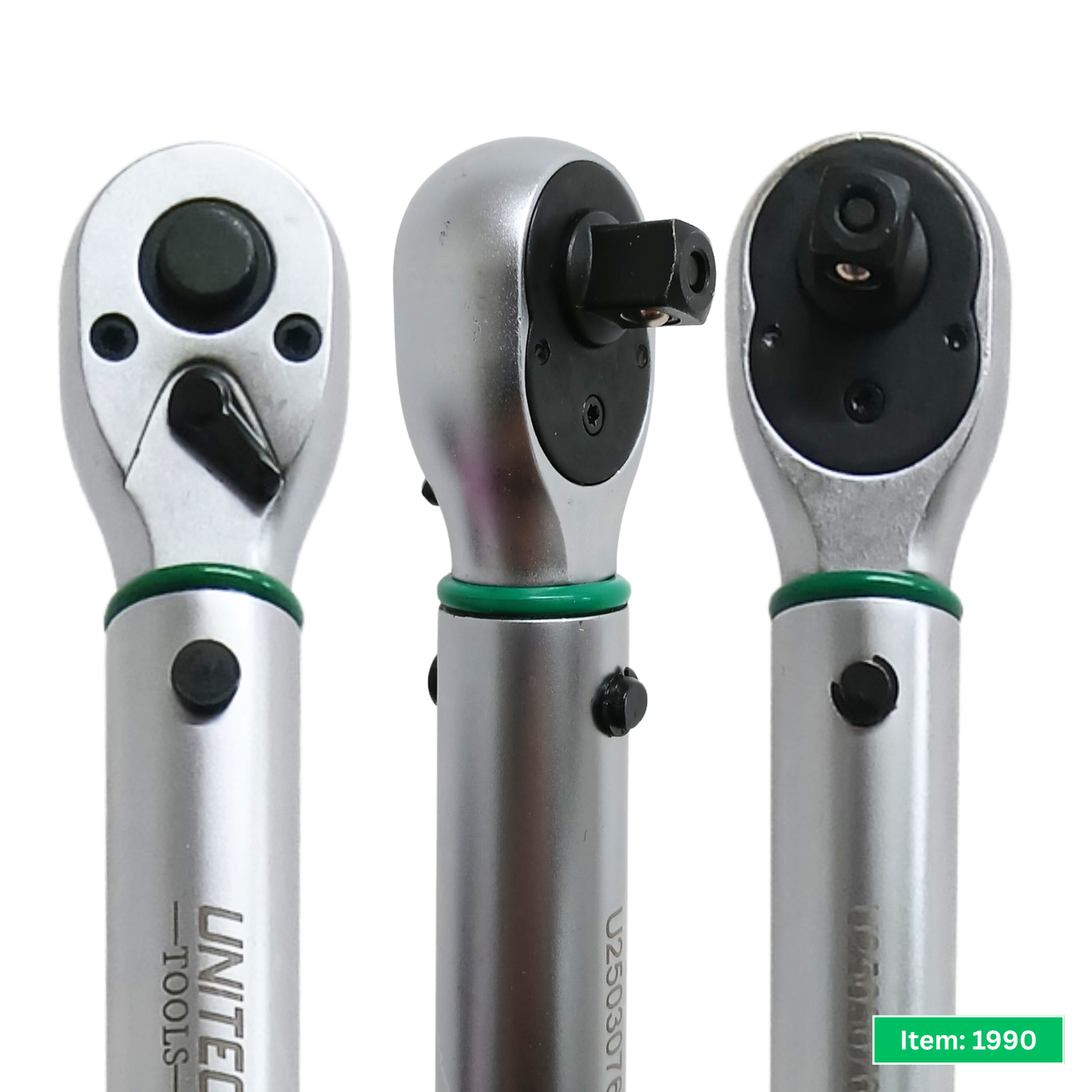 United Torque Wrench 10-140 Nm 3/8" Square Dr Reversible Ratchet Calibrated