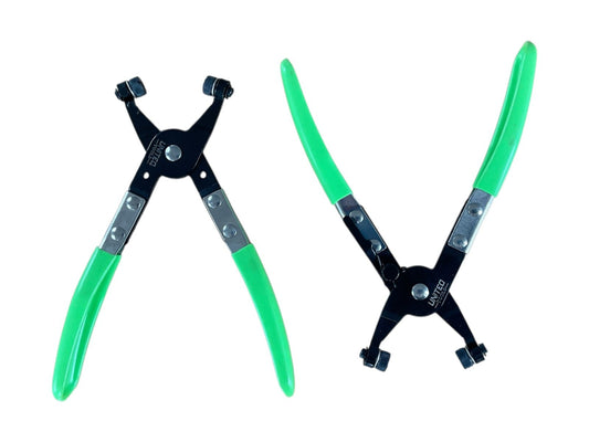 Hose Clip Pliers 2PC Set Clamp Removal Work Tools