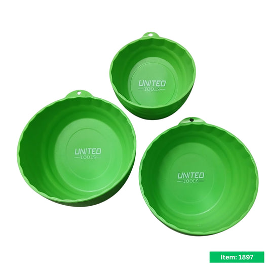 3PC Magnetic Nut Cup With Hanger Hole