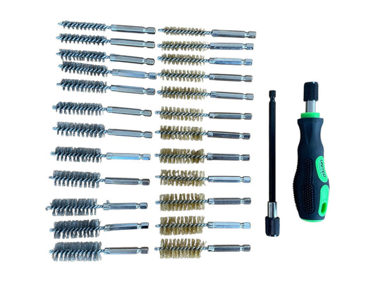 26PC Injector Cleaning Brush Set In EVA Foam Tray