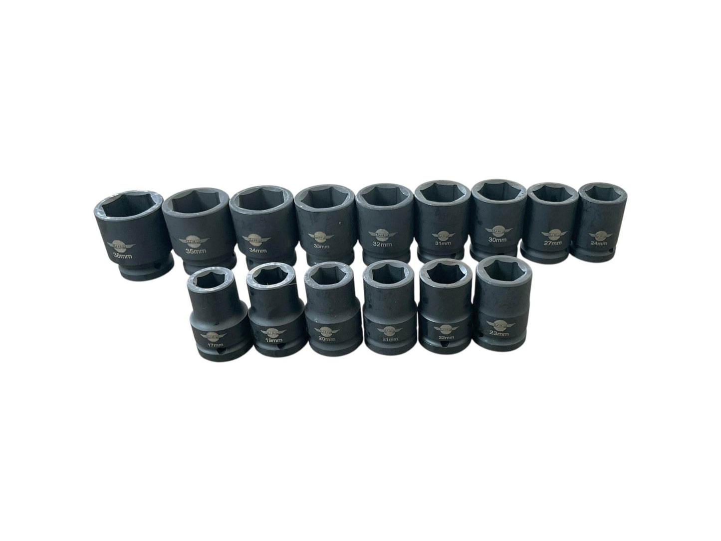 United Tools 27pc 3/4in Drive Impact Socket Set 17-60mm CR-MO 6 Point