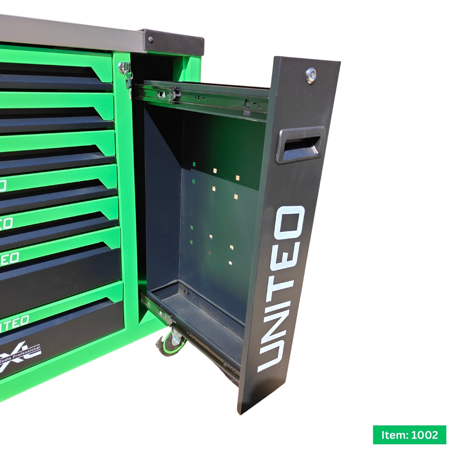 XXL Professional 7 Drawer Roller Lockable Tool Cabinet with 286 Tools