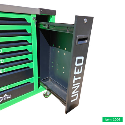 XXL Professional 7 Drawer Roller Lockable Tool Cabinet with 286 Tools