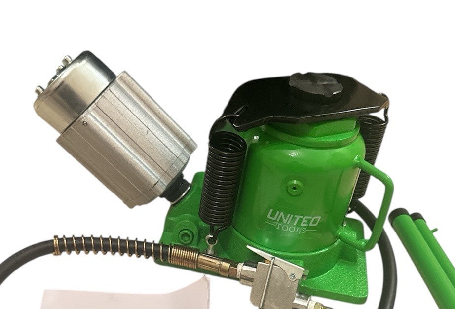 Air Hydraulic Bottle Jack Low-Profile 20 Ton Lifting Ram Car Van Truck Heavy