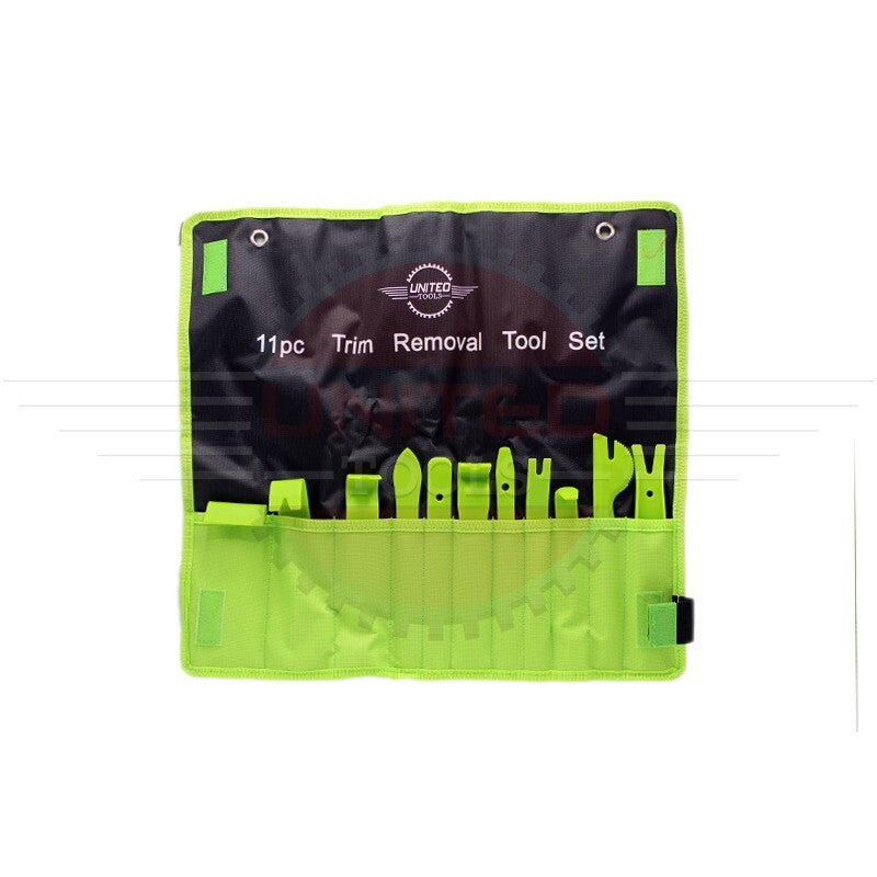 United Tools 11PC Door Panel & Trim Removal Tool Set with Nylon Carry Case