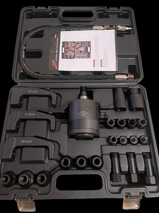 United Tools Air Vibration Injector Removal Remover Tool Master Kit 25PC