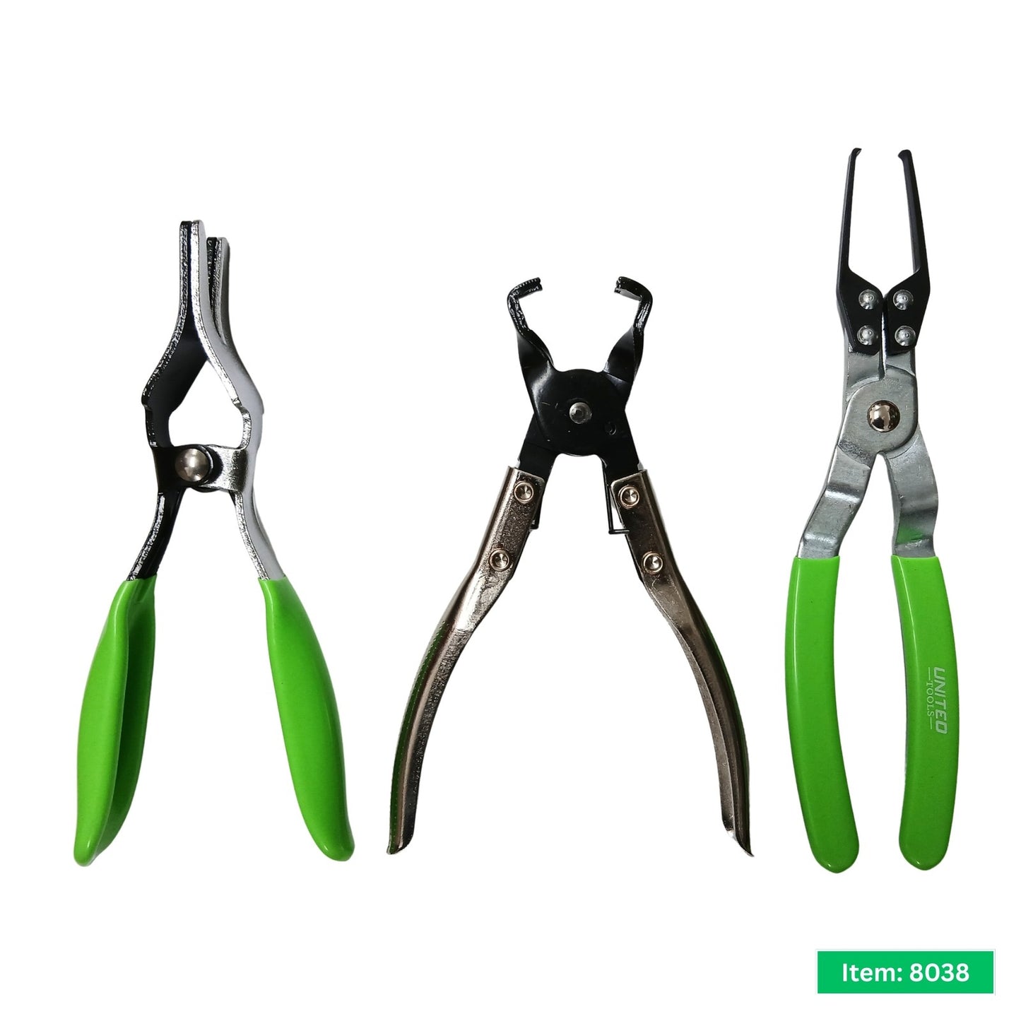 3PC Car Repair Pliers-Relay Disassembly, Hose Removal & Fuel Line Pliers