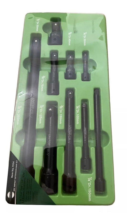 1/2" IMPACT Extension Bars 3PC Long Reach Extension Bar Set 1/2Inch Dr