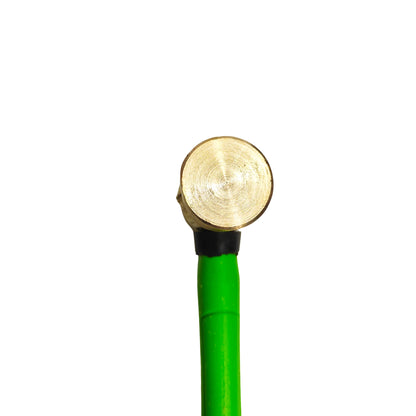 United Tools 1lb Copper Non Sparking Hammer Rubber Grip Fibreglass Shaft