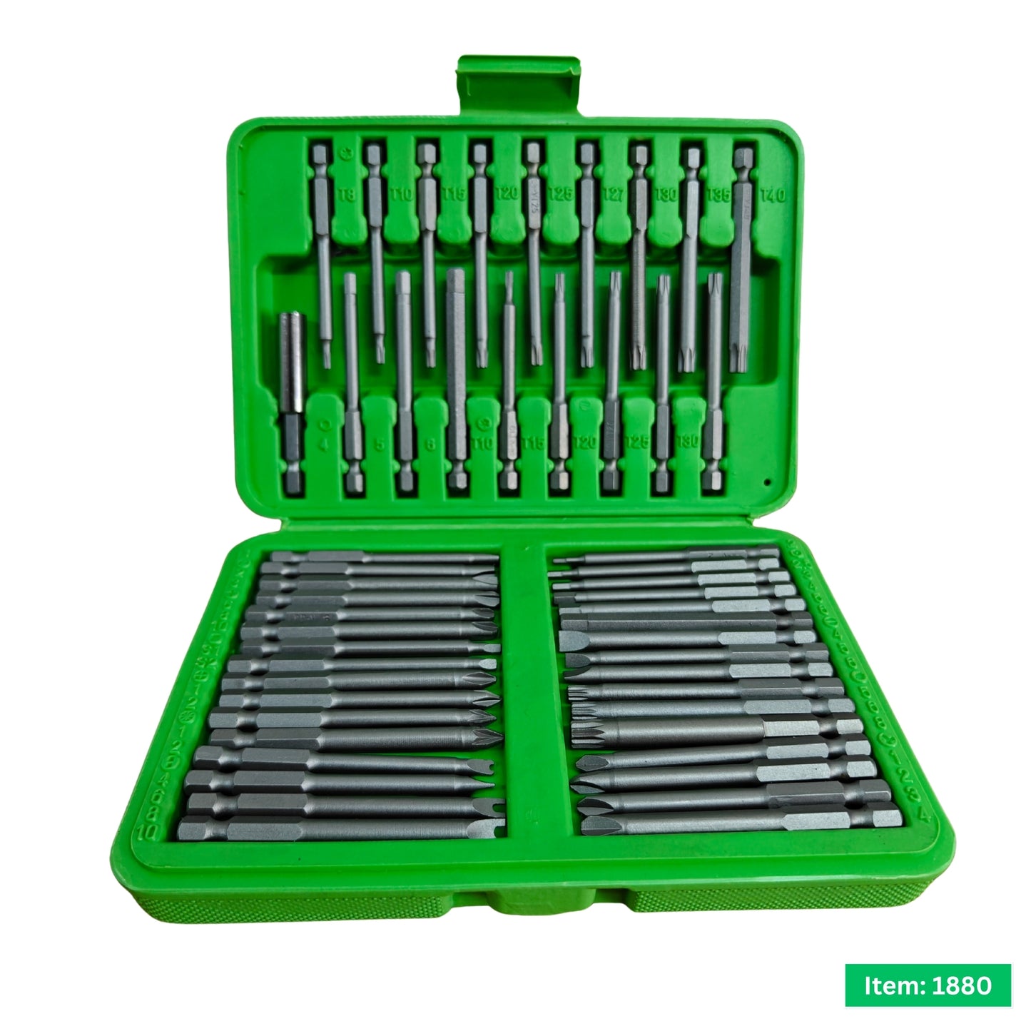 50PC Magnetic Security Screwdriver Bit Set 75mm Torx Hex Spline
