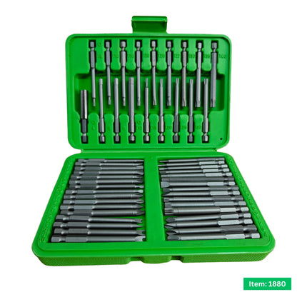 50PC Magnetic Security Screwdriver Bit Set 75mm Torx Hex Spline