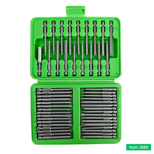 50PC Magnetic Security Screwdriver Bit Set 75mm Torx Hex Spline