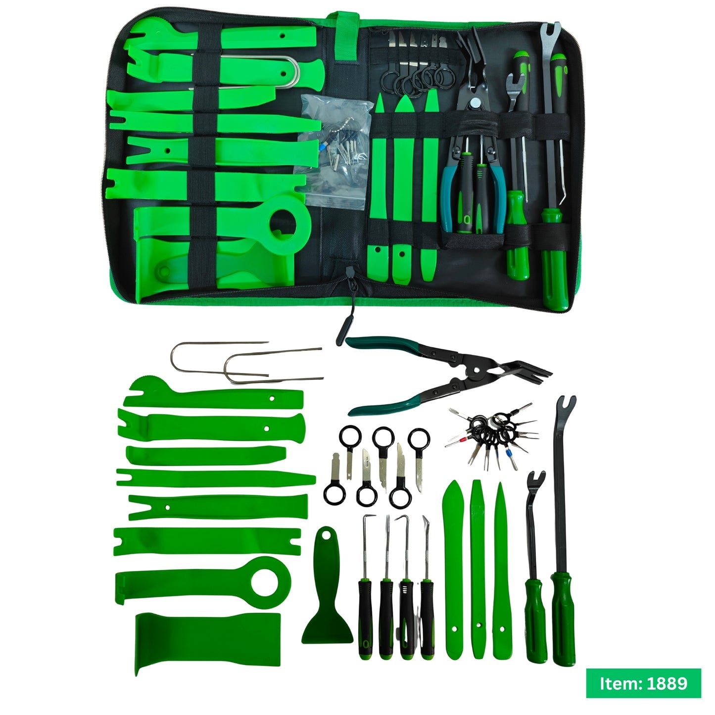 United Tools Trim Removal Tool Set – 38 Piece with Nylon Carry Case