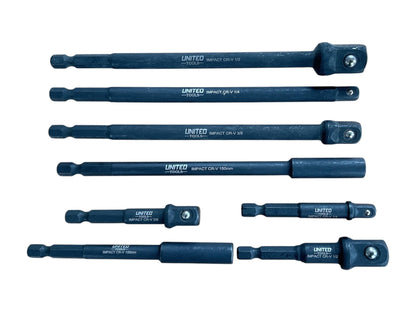 United Tools 8PC IMPACT Socket Extension Adapters