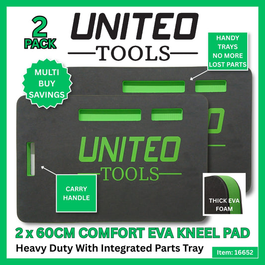 2 x Pack - Mechanics Kneel Pad Mat EVA Foam Large 60Cm General Workshop Garage