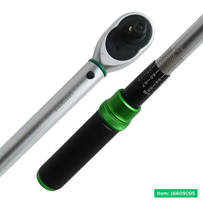 3PC Torque Wrench Set 1/4, 3/8, 1/2" in Drive, Quick Release Calibrated