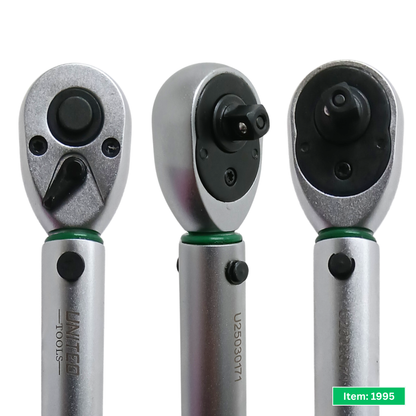United Tools Torque Wrench Micrometer Style 1/4" Dr 5-25Nm Calibrated