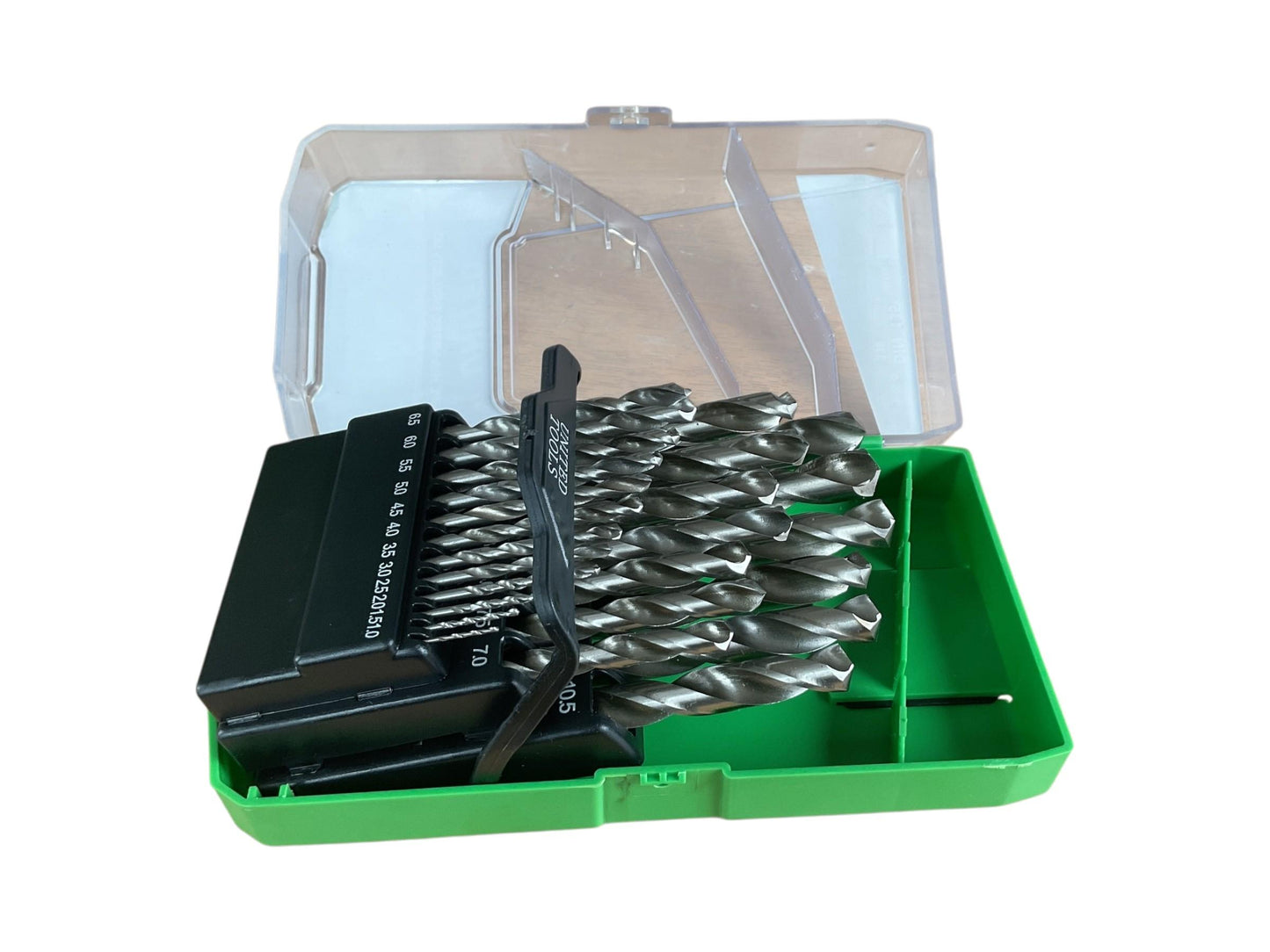 United Tools 25PC HSS Metric Drill Bits Set 135 Split Point
