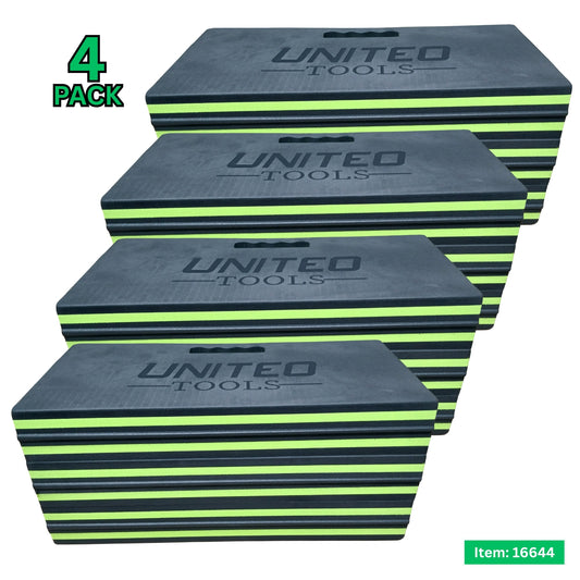 4 Pack Mechanics Mat XXL Folding Garage/Kneeling/Laying EVA Foam 118cm x 42cm