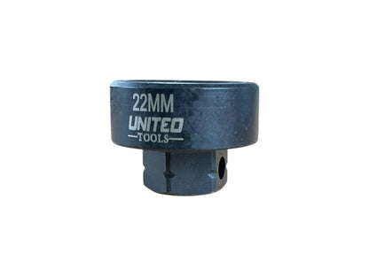 IMPACT Sockets Set 3/8" Dr SHALLOW Stubby IMPACT Sockets 8-22mm HEX 6pt HEX