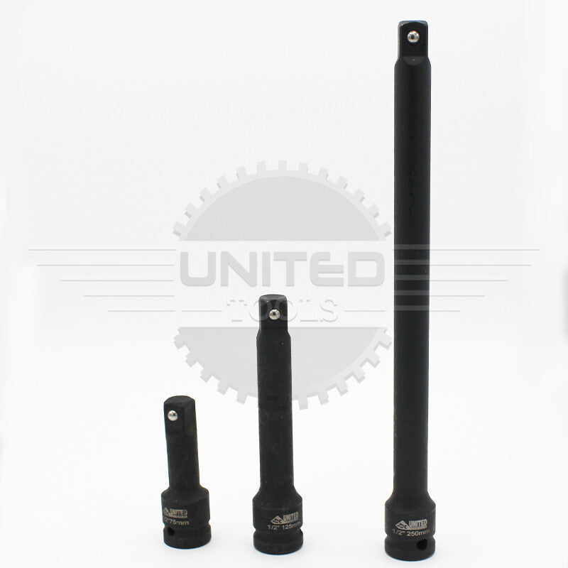 1/2" IMPACT Extension Bars 3PC Long Reach Extension Bar Set 1/2Inch Dr
