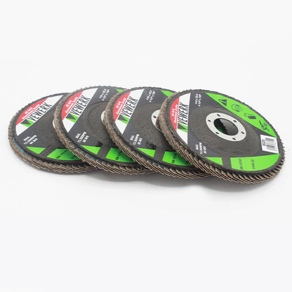 12 X Flat Flap Discs Mixed Grit For Angle Grinder 45" (115mm) Sanding Grinding