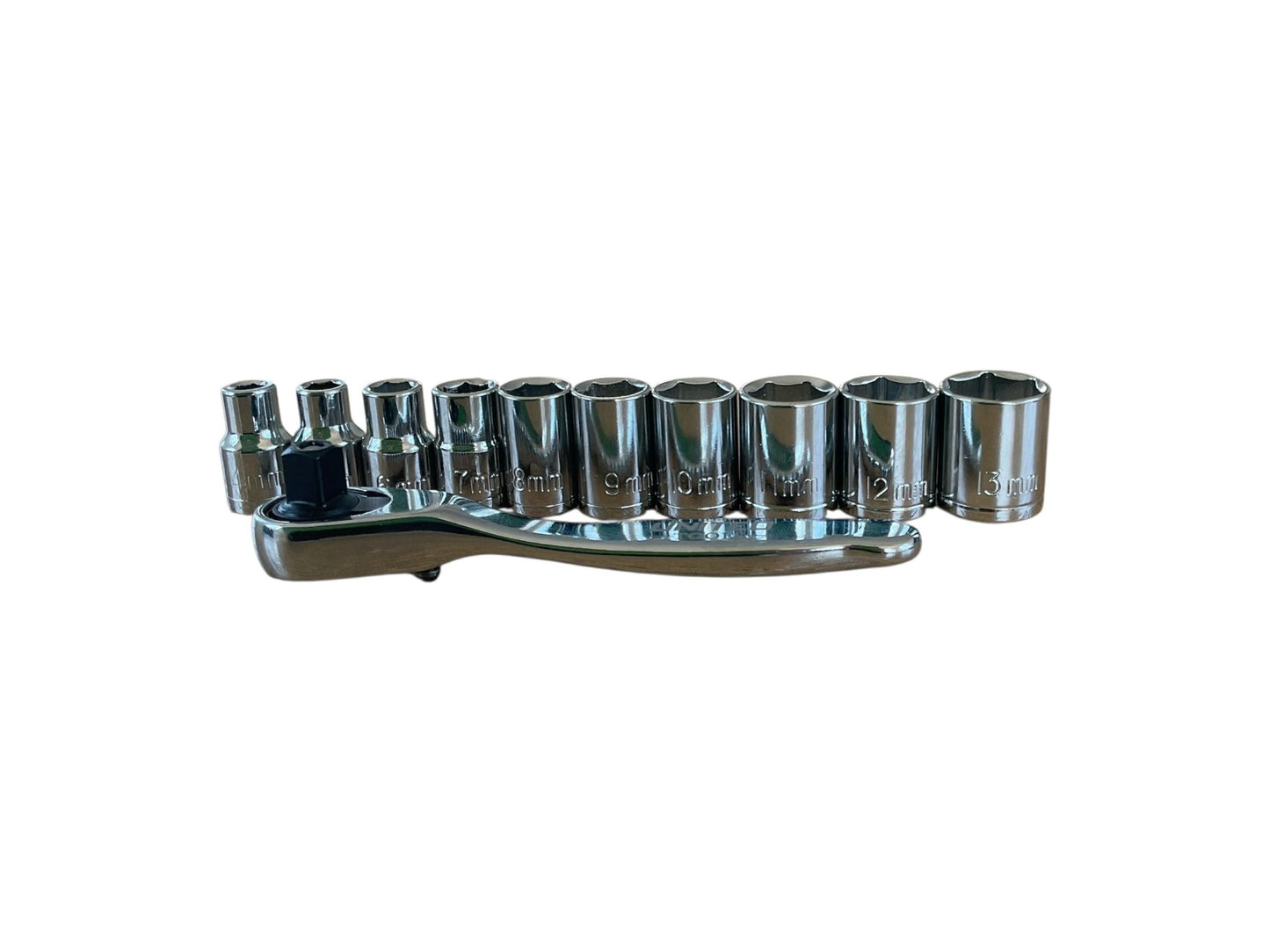 Ratchet Screwdriver Bit Socket Set 4-13mm