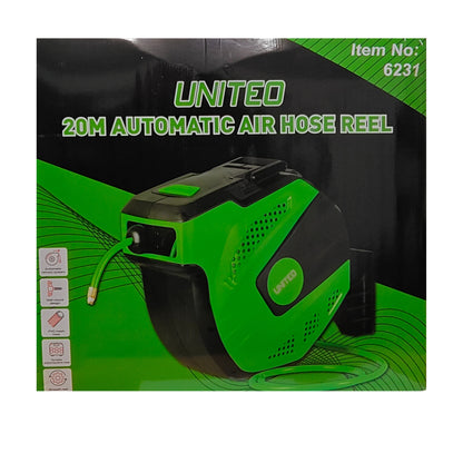 United Tools 20M Automatic Air Hose Reel