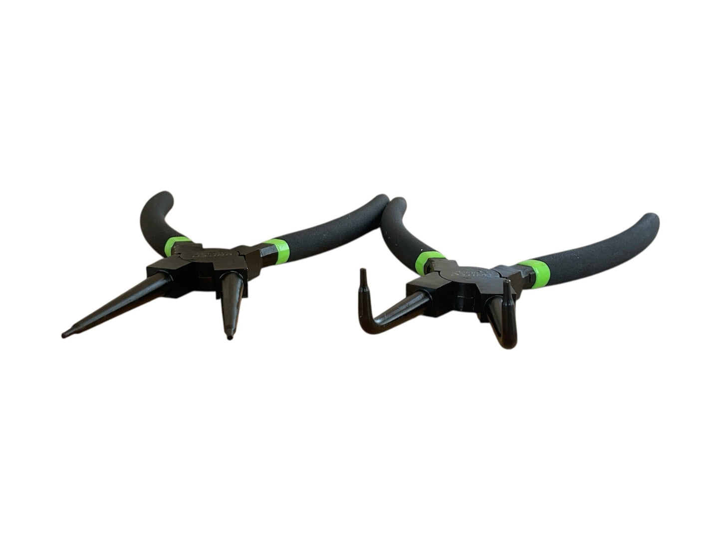 United Tools 4pc 9in Circlip Pliers Set Internal External Straight Bent