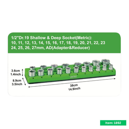 13PC Ultimate Magnetic Workshop Storage Tidy Solution