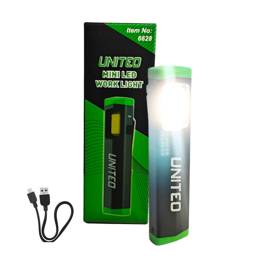 Led Hanging Inspection Mini Work Flash Light BRIGHT Torch TYPE-C
