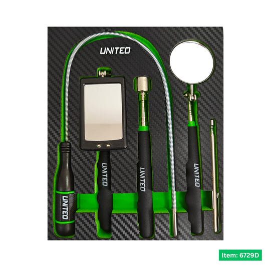 United Tools 5PC Pick-Up Tool Set with EVA Foam Tray