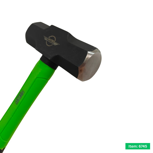 United Tools 4lb Double Faced Lump Hammer with Rubber Grip TPR Handle