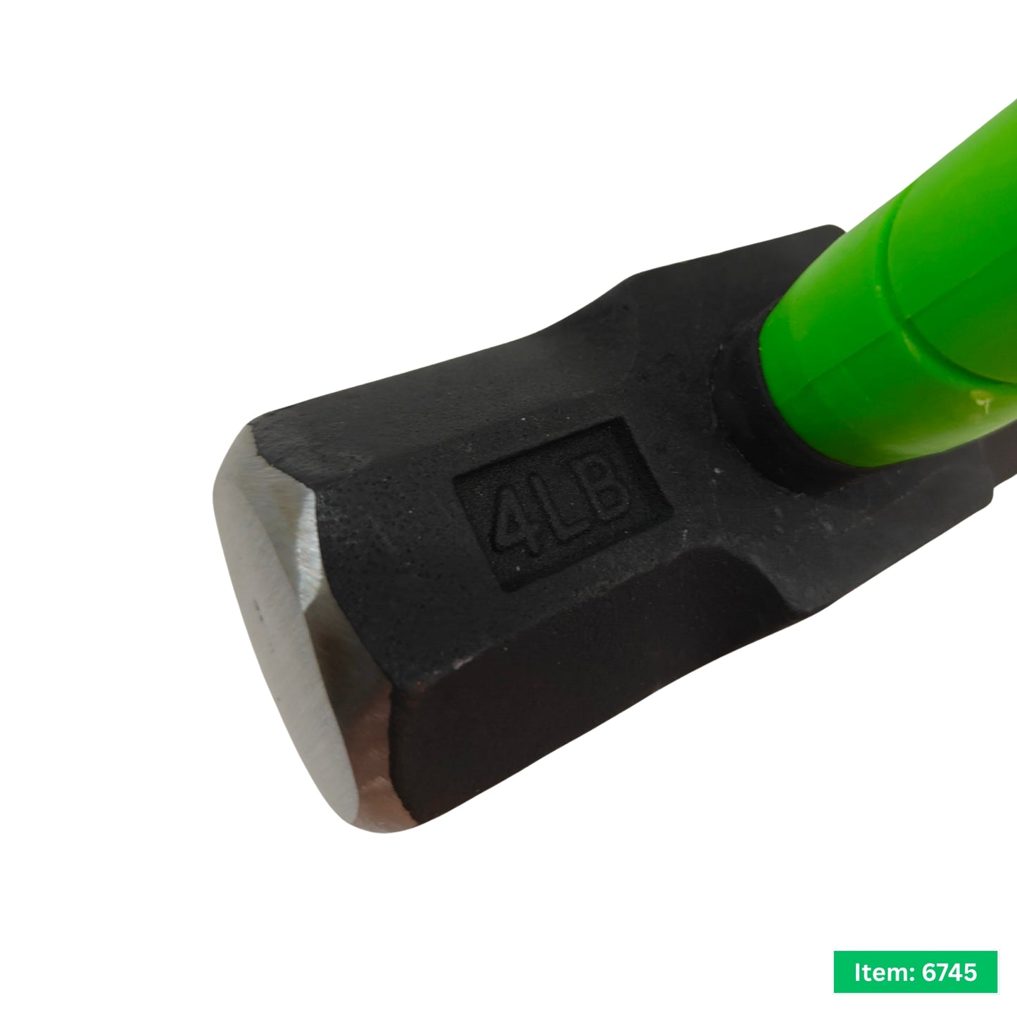 United Tools 4lb Double Faced Lump Hammer with Rubber Grip TPR Handle