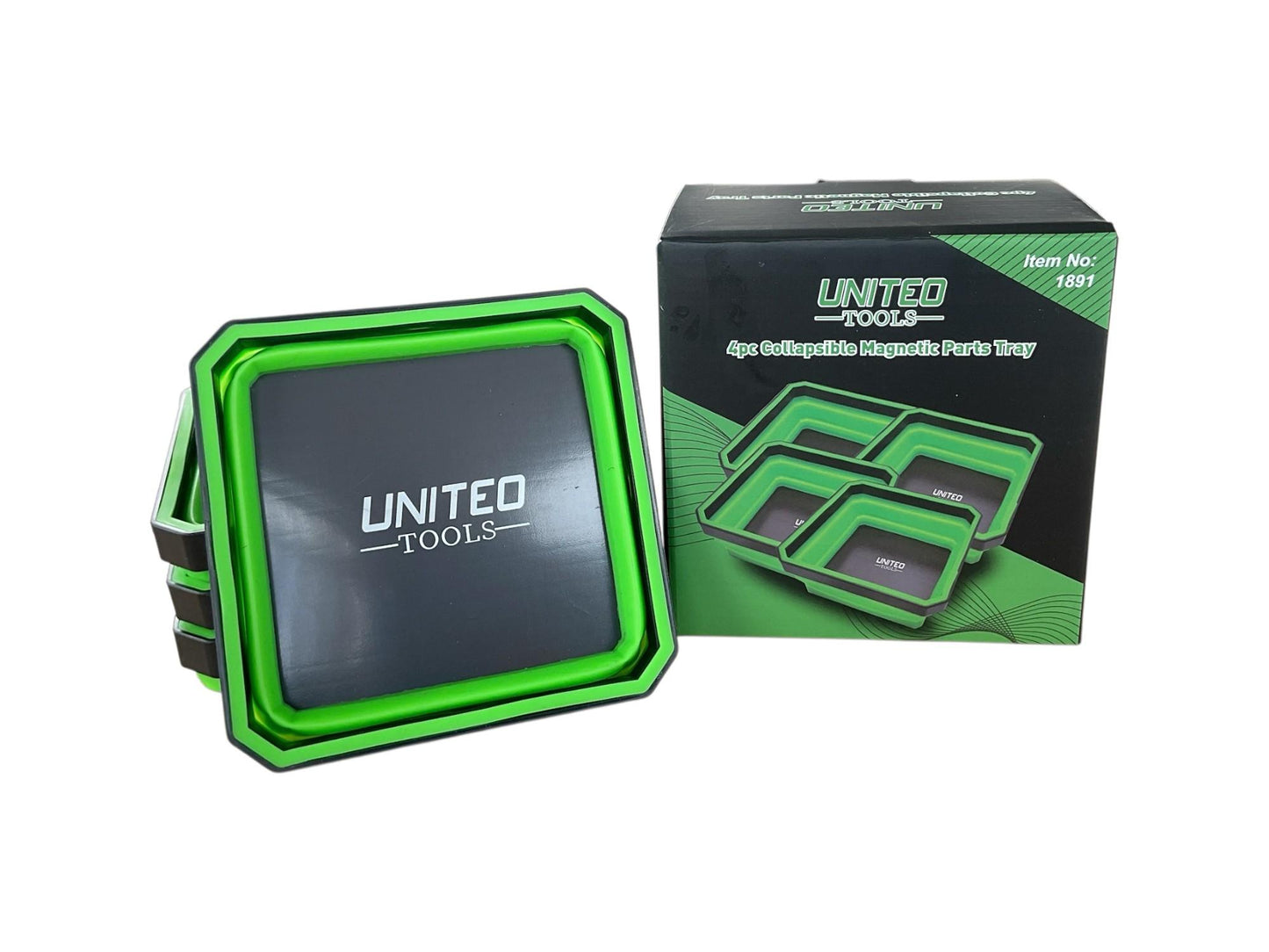 4PC Collapsible Magnetic Parts Tray