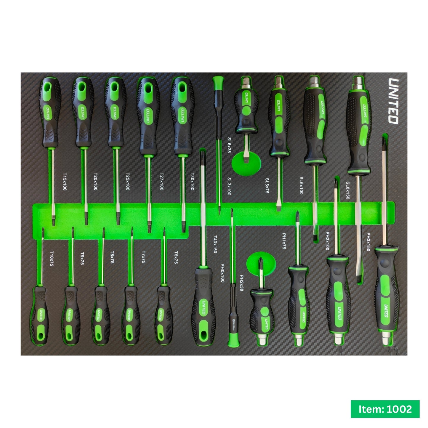 XXL Professional 7 Drawer Roller Lockable Tool Cabinet with 286 Tools