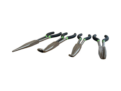 United Tools 4pc 285mm Long Reach Pliers Set Soft Grip Handles