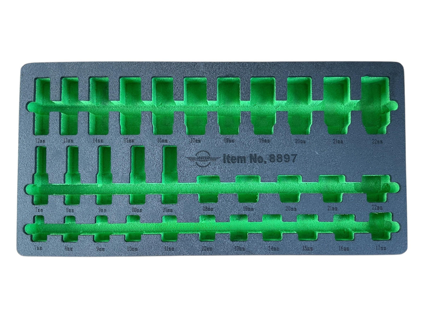 32PC 3/8 Dr IMPACT DEEP And SHALLOW Sockets Metric 8-22mm