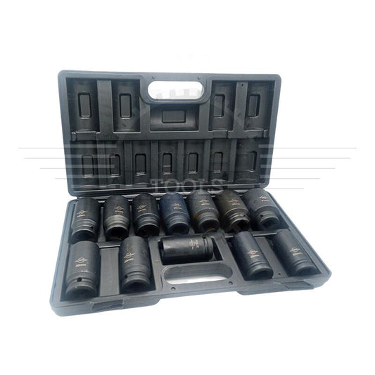 12PC 3/4" Inch Long Reach IMPACT Sockets Dr DEEP IMPACT Socket Set 24-41mm