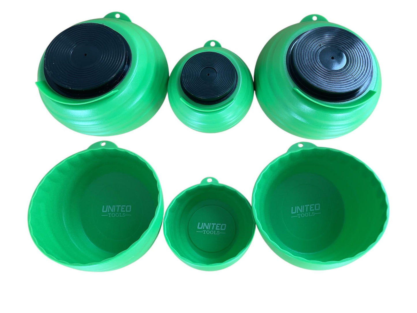 3PC Magnetic Nut Cup With Hanger Hole