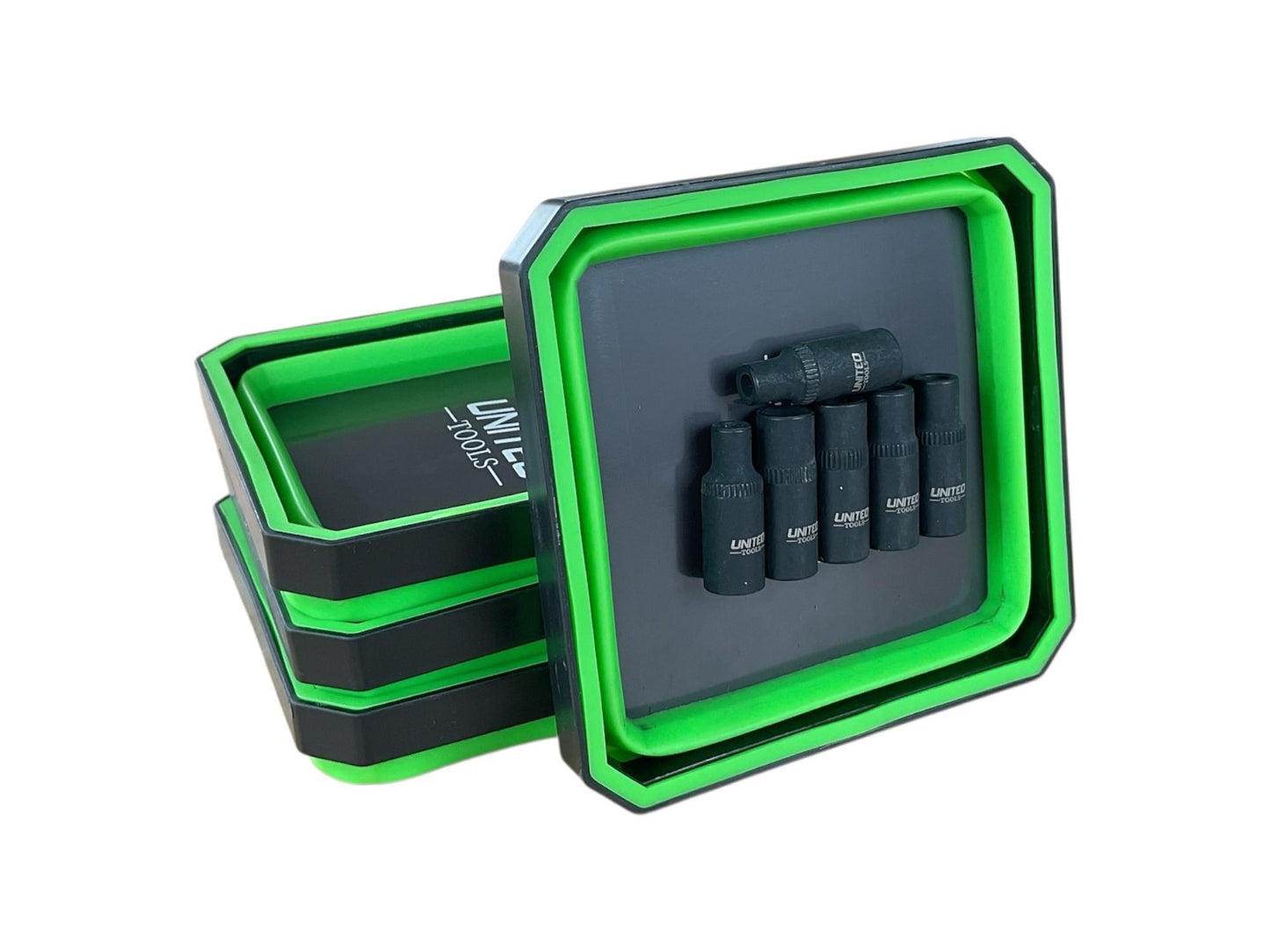 4PC Collapsible Magnetic Parts Tray