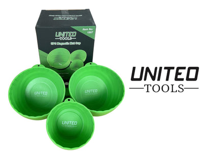 3PC Magnetic Nut Cup With Hanger Hole