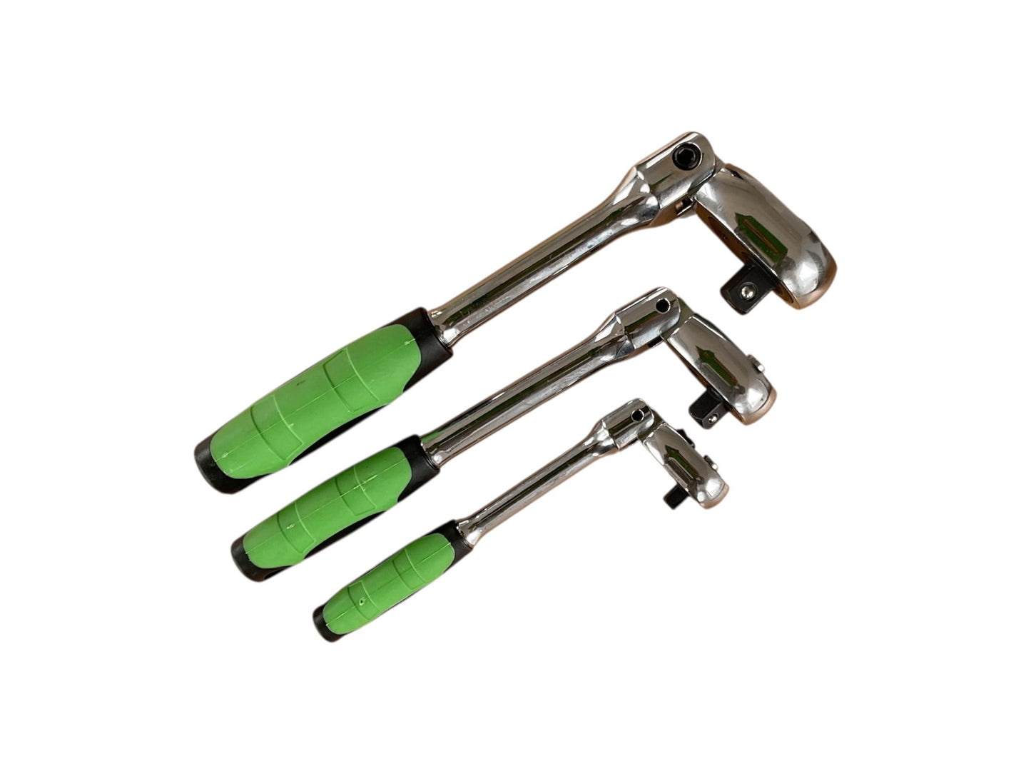 3PC Flexi-Head Quick Release Ratchet Set