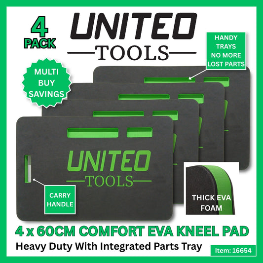 4 x Pack - Mechanics Kneel Pad Mat EVA Foam Large 60Cm General Workshop Garage