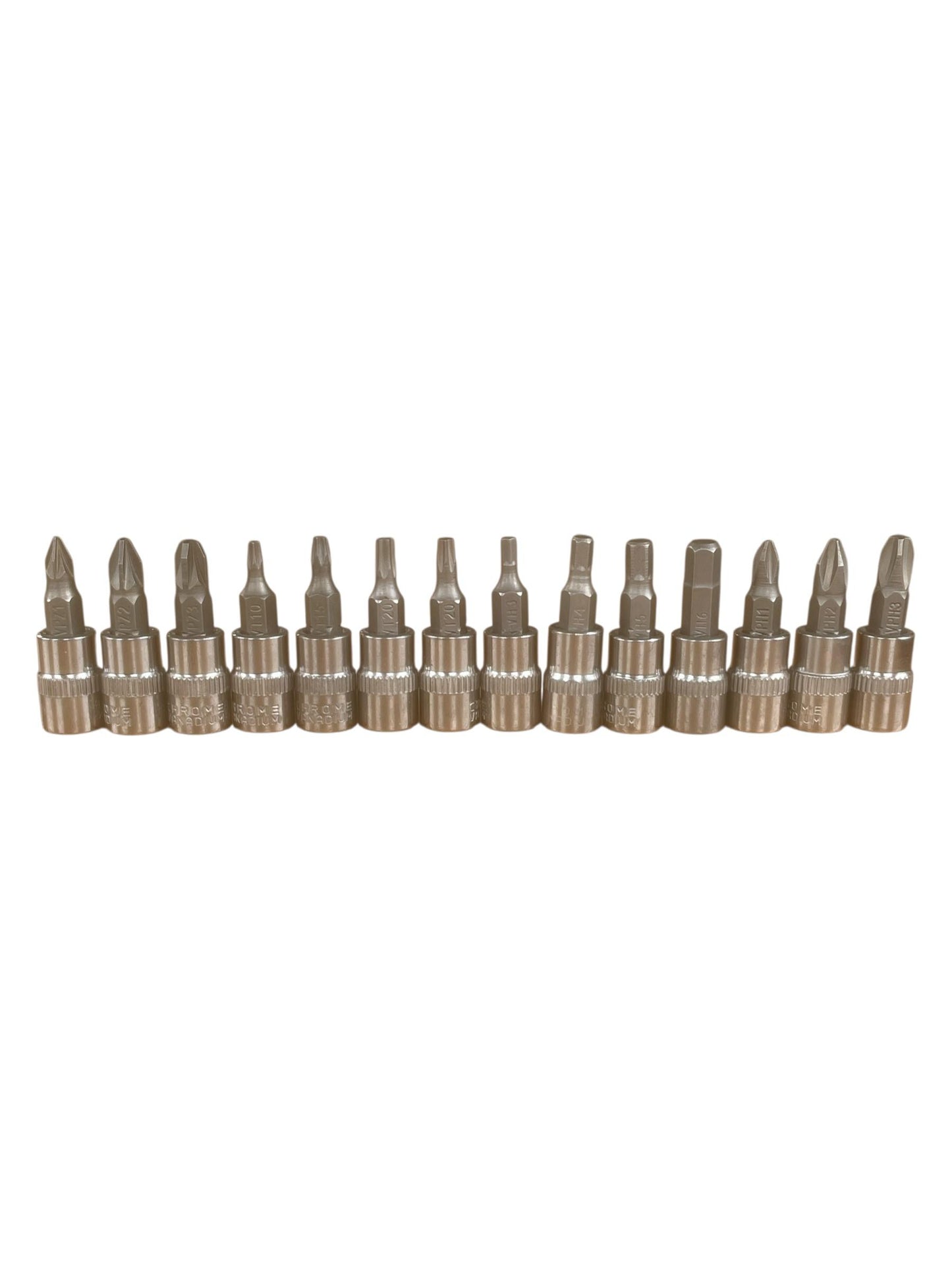 1/4 Socket Set With TORX HEX Screwdriver Bits